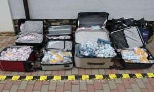 Peste 98.000 de ţigarete de contrabandă au fost descoperite de poliţiştii de frontieră la Calafat